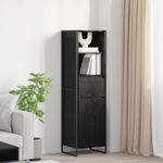 Casa si Gradina - Mobilier - Comode si corpuri - Comode - Dulap pentru carti cu sertar Stejar Negru 43 x 36 x 150.5 cm - Infinity.ro