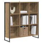 Casa si Gradina - Mobilier - Biblioteci si rafturi - Biblioteci - Dulap pentru carti Stejar artizanal 99.5 x 30 x 108.5 cm - Infinity.ro