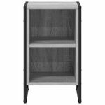 Casa si Gradina - Mobilier - Comode si corpuri - Noptiere - Noptiera Gri Sonoma 39.5 x 30 x 50 cm Lemn compozit - Infinity.ro