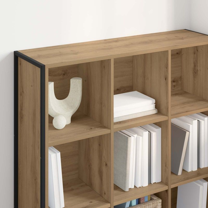 Casa si Gradina - Mobilier - Biblioteci si rafturi - Biblioteci - Dulap pentru carti Stejar artizanal 99.5 x 30 x 108.5 cm - Infinity.ro