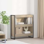Casa si Gradina - Mobilier - Biblioteci si rafturi - Biblioteci - Dulap pentru carti Sonoma 80 x 30 x 155 cm Lemn compozit - Infinity.ro