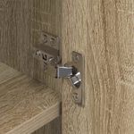 Casa si Gradina - Mobilier - Dulapuri si sifoniere - Dulapuri - Dulap pentru pantofi Sonoma 79 x 36 x 100 cm Lemn compozit - Infinity.ro