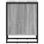 Casa si Gradina - Mobilier - Comode si corpuri - Noptiere - Noptiera Gri Sonoma 39,5 x 30 x 50 cm Lemn compozit - Infinity.ro