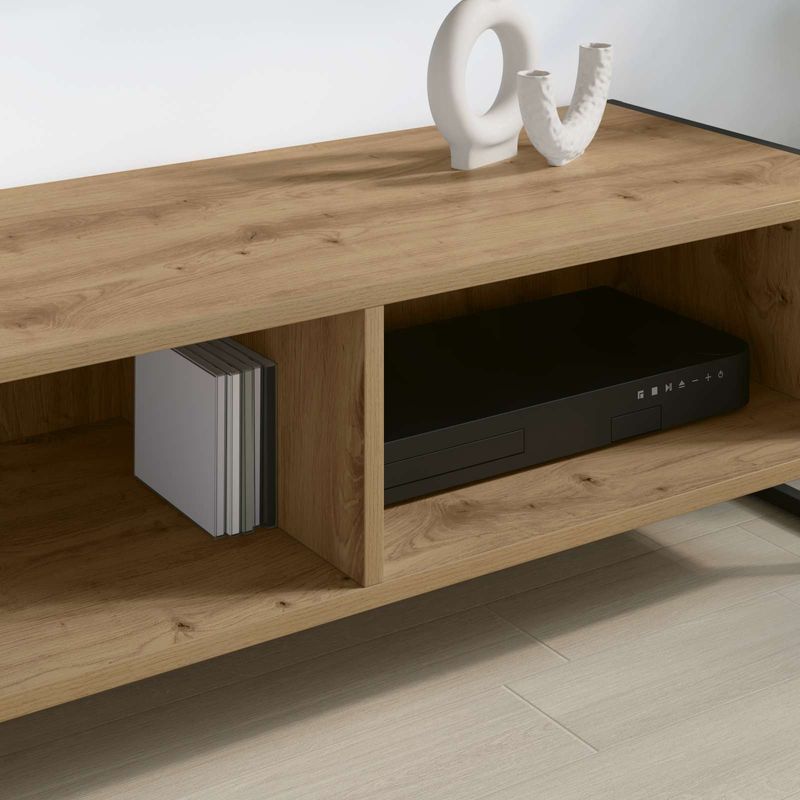 Casa si Gradina - Mobilier - Comode si corpuri - Comode - Cabinet TV Stejar artizanal 100 x 36.5 x 30.5 cm Lemn compozit - Infinity.ro