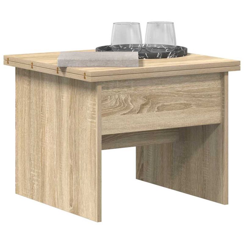Casa si Gradina - Mobilier - Mese si birouri - Masute de cafea - Masa de cafea Stejar Sonoma 55 x 54,5 x 45 cm Lemn compozit - Infinity.ro