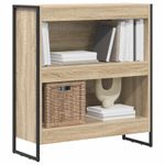 Casa si Gradina - Mobilier - Biblioteci si rafturi - Biblioteci - Dulap pentru carti Sonoma 80 x 30 x 155 cm Lemn compozit - Infinity.ro