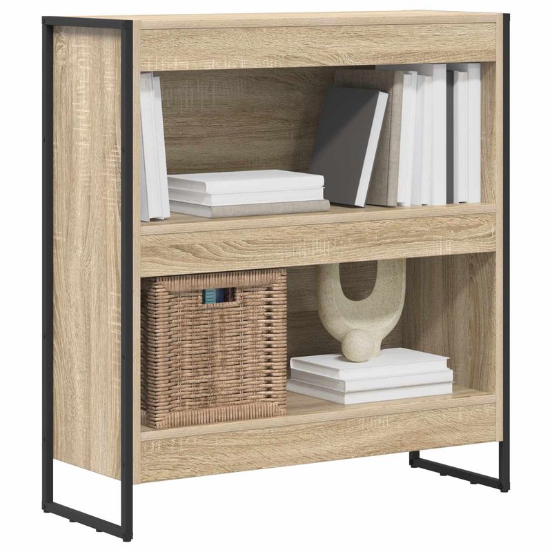 Casa si Gradina - Mobilier - Biblioteci si rafturi - Biblioteci - Dulap pentru carti Sonoma 80 x 30 x 155 cm Lemn compozit - Infinity.ro
