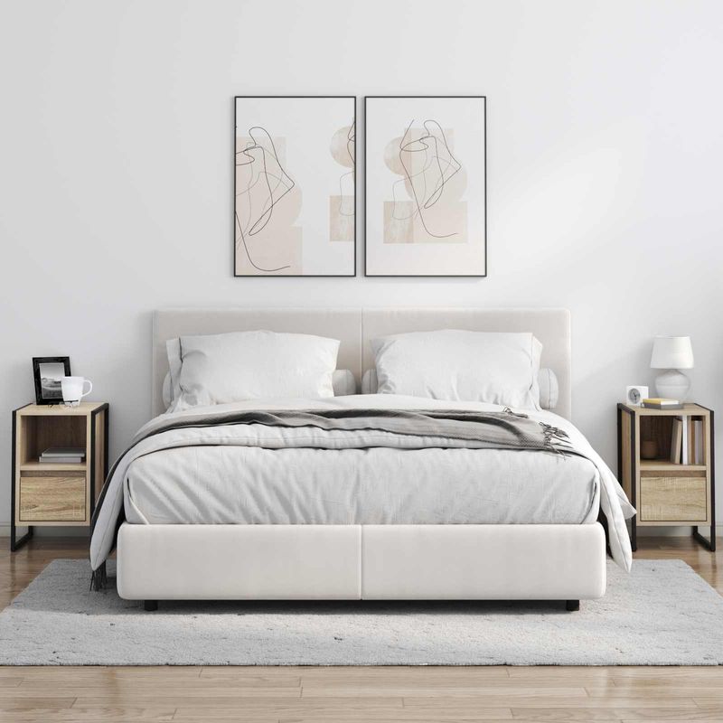 Casa si Gradina - Mobilier - Comode si corpuri - Noptiere - Noptiera cu sertar Sonoma 39,5 x 30 x 50 cm Lemn compozit - Infinity.ro