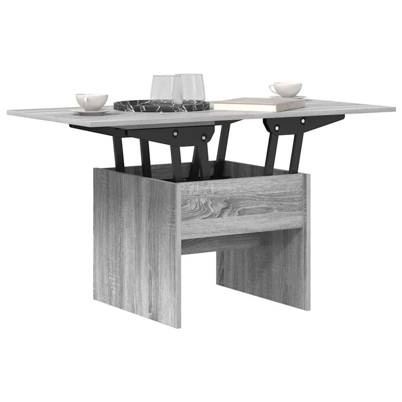 Casa si Gradina - Mobilier - Mese si birouri - Masute de cafea - Masa de cafea Gri Sonoma 55 x 54,5 x 45 cm Lemn compozit - Infinity.ro