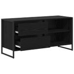 Casa si Gradina - Mobilier - Comode si corpuri - Comode - Cabinet TV Stejar Negru 100 x 36 x 49,5 cm Lemn compozit - Infinity.ro