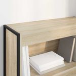 Casa si Gradina - Mobilier - Biblioteci si rafturi - Biblioteci - Dulap pentru carti Sonoma 80 x 30 x 155 cm Lemn compozit - Infinity.ro