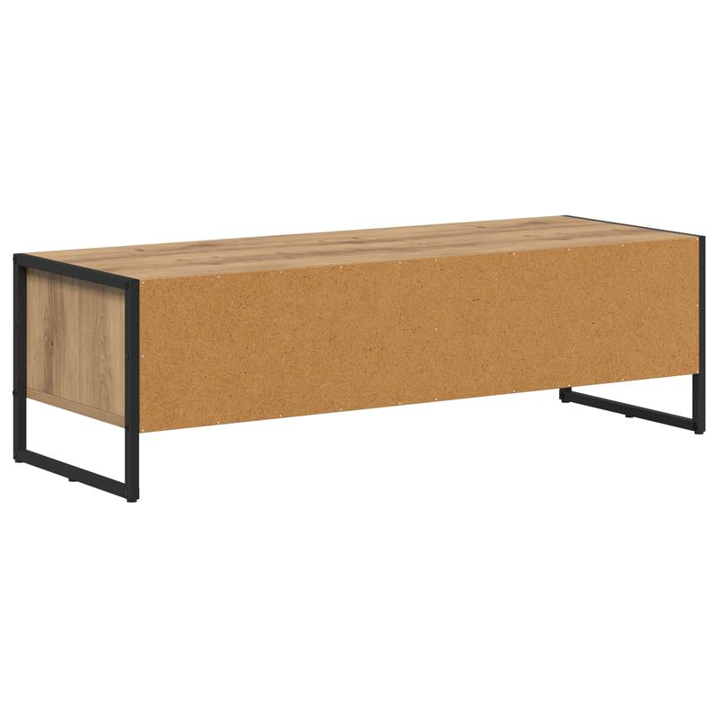 Casa si Gradina - Mobilier - Comode si corpuri - Comode - Cabinet TV Stejar artizanal 100 x 36.5 x 30.5 cm Lemn compozit - Infinity.ro
