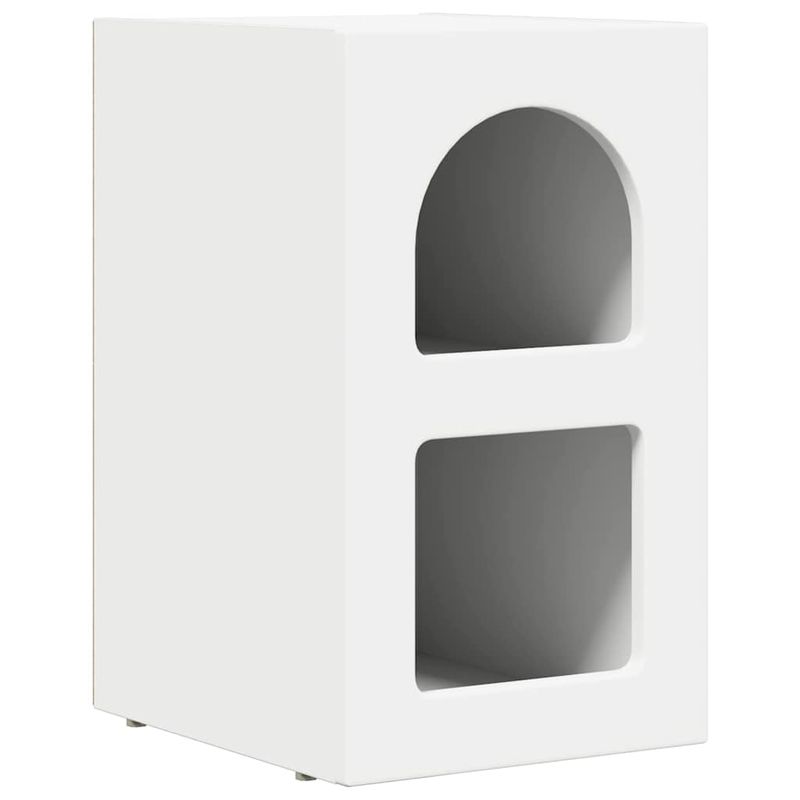 Casa si Gradina - Mobilier - Comode si corpuri - Noptiere - Noptiera 2 pcs Alb 29.5 x 35 x 50 cm Lemn compozit - Infinity.ro