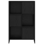 Casa si Gradina - Mobilier - Biblioteci si rafturi - Biblioteci - Dulap pentru carti Stejar Negru 68 x 30 x 108.5 cm - Infinity.ro