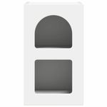 Casa si Gradina - Mobilier - Comode si corpuri - Noptiere - Noptiera 2 pcs Alb 29.5 x 35 x 50 cm Lemn compozit - Infinity.ro