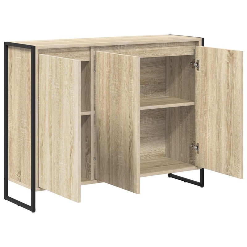 Casa si Gradina - Mobilier - Comode si corpuri - Comode - Dulap lateral Sonoma 96,5 x 30 x 75 cm Lemn compozit - Infinity.ro