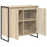 Casa si Gradina - Mobilier - Comode si corpuri - Comode - Dulap lateral Sonoma 79 x 36 x 75 cm Lemn compozit - Infinity.ro