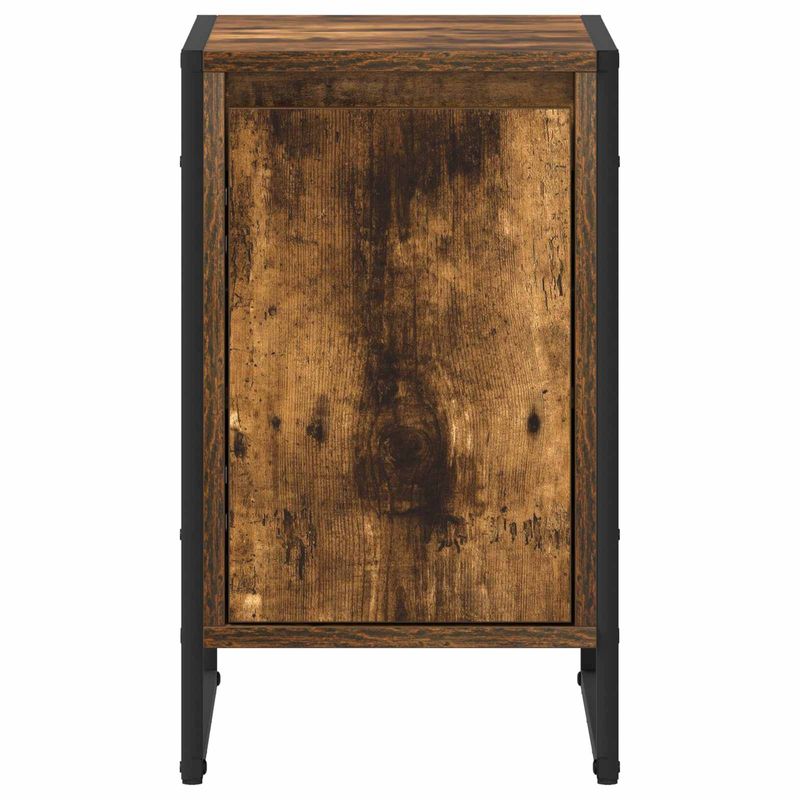 Casa si Gradina - Mobilier - Comode si corpuri - Noptiere - Noptiera 2 pcs Stejar fumuriu 39,5 x 30 x 50 cm Lemn compozit - Infinity.ro