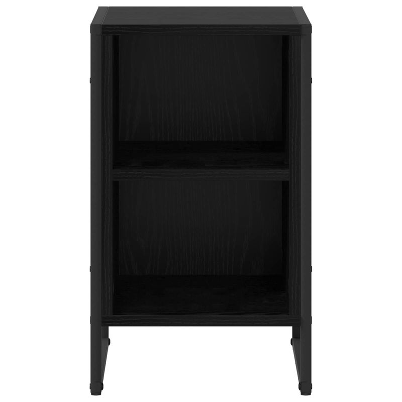 Casa si Gradina - Mobilier - Comode si corpuri - Noptiere - Noptiera Stejar Negru 39.5 x 30 x 50 cm Lemn compozit - Infinity.ro