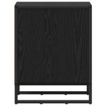 Casa si Gradina - Mobilier - Comode si corpuri - Noptiere - Noptiera Stejar Negru 39.5 x 30 x 50 cm Lemn compozit - Infinity.ro