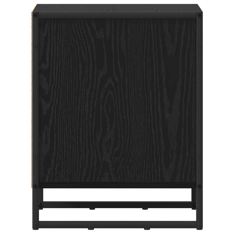 Casa si Gradina - Mobilier - Comode si corpuri - Noptiere - Noptiera Stejar Negru 39.5 x 30 x 50 cm Lemn compozit - Infinity.ro