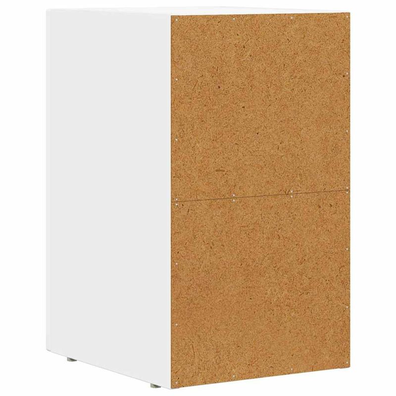 Casa si Gradina - Mobilier - Comode si corpuri - Noptiere - Noptiera 2 pcs Alb 29.5 x 35 x 50 cm Lemn compozit - Infinity.ro