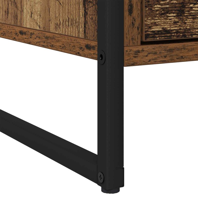 Casa si Gradina - Mobilier - Comode si corpuri - Noptiere - Noptiera 2 pcs Lemn Vechi 50 x 39,5 x 50 cm Lemn compozit - Infinity.ro