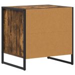 Casa si Gradina - Mobilier - Comode si corpuri - Noptiere - Noptiera Stejar fumuriu 50 x 39,5 x 50 cm Lemn compozit - Infinity.ro