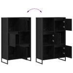 Casa si Gradina - Mobilier - Biblioteci si rafturi - Biblioteci - Dulap pentru carti Stejar Negru 68 x 30 x 108.5 cm - Infinity.ro