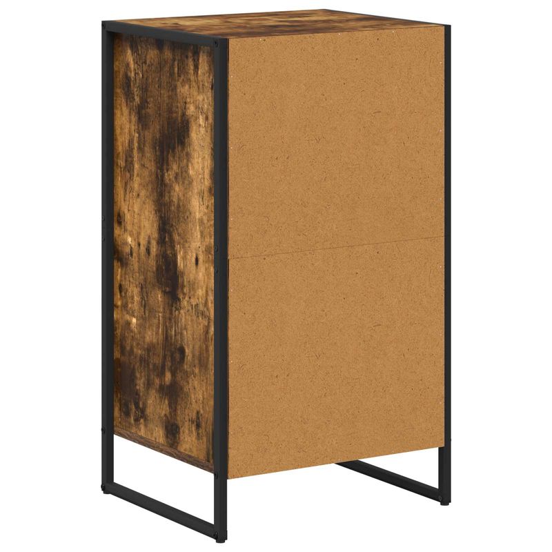 Casa si Gradina - Mobilier - Comode si corpuri - Comode - Bufet cu sertar Stejar fumuriu 42 x 36 x 75.5 cm Lemn compozit - Infinity.ro