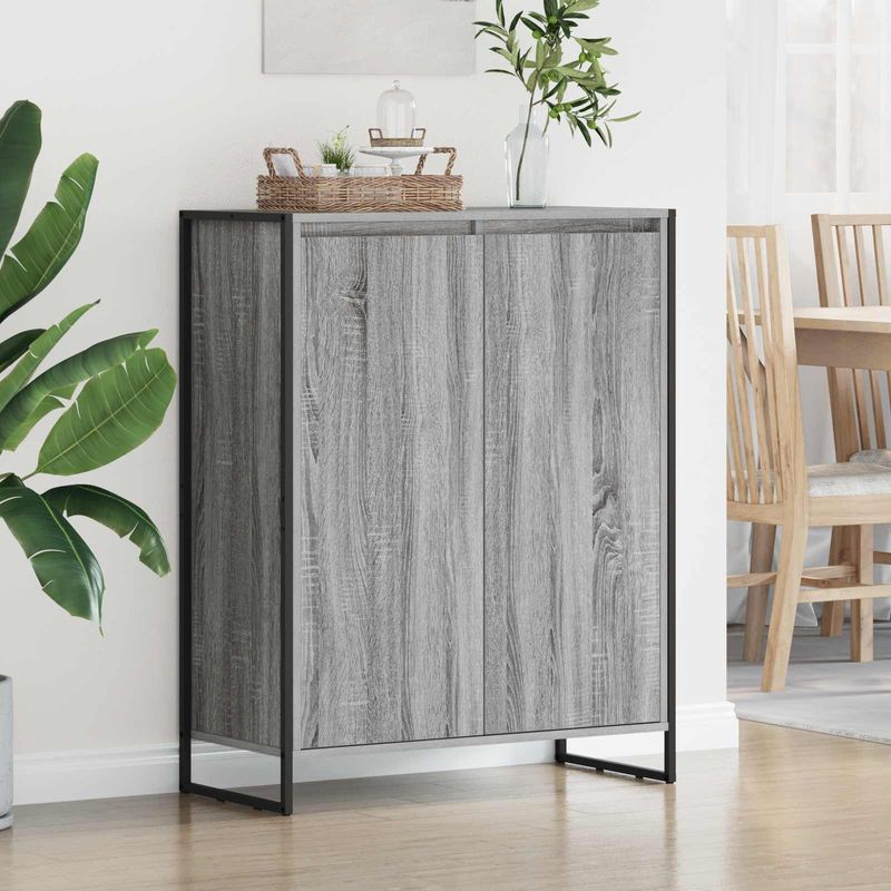 Casa si Gradina - Mobilier - Dulapuri si sifoniere - Dulapuri - Dulap pentru pantofi Gri Sonoma 79 x 36 x 100 cm Lemn compozit - Infinity.ro
