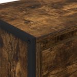 Casa si Gradina - Mobilier - Comode si corpuri - Comode - Bufet cu sertar Stejar fumuriu 42 x 36 x 75.5 cm Lemn compozit - Infinity.ro