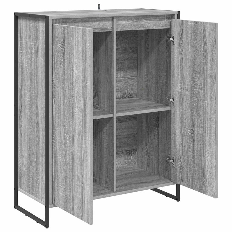 Casa si Gradina - Mobilier - Dulapuri si sifoniere - Dulapuri - Dulap pentru pantofi Gri Sonoma 79 x 36 x 100 cm Lemn compozit - Infinity.ro