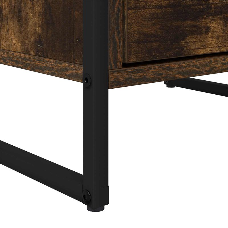 Casa si Gradina - Mobilier - Comode si corpuri - Comode - Bufet cu sertar Stejar fumuriu 42 x 36 x 75.5 cm Lemn compozit - Infinity.ro