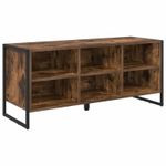 Casa si Gradina - Mobilier - Organizare si depozitare - Organizator incaltaminte - Dulap pentru pantofi Stejar fumuriu 60 x 35 x 44 cm - Infinity.ro