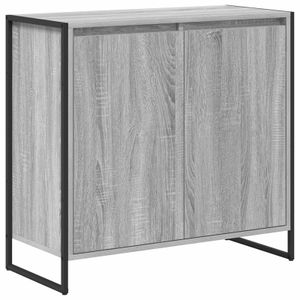 Dulap lateral Gri Sonoma 79 x 36 x 75 cm Lemn compozit