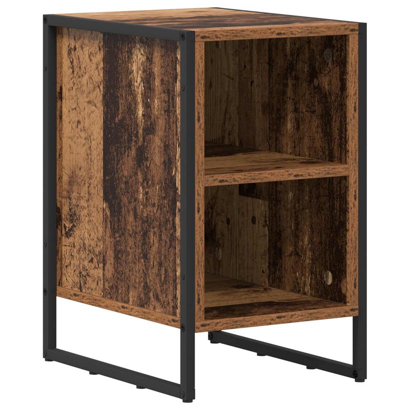 Casa si Gradina - Mobilier - Comode si corpuri - Noptiere - Noptiera 2 pcs Lemn Vechi 39.5 x 30 x 50 cm Lemn compozit - Infinity.ro