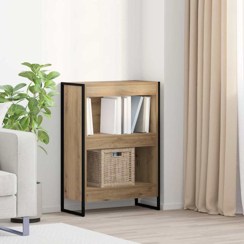 Casa si Gradina - Mobilier - Biblioteci si rafturi - Biblioteci - Dulap pentru carti Stejar artizanal 80 x 30 x 155 cm - Infinity.ro