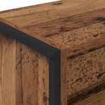 Casa si Gradina - Mobilier - Biblioteci si rafturi - Biblioteci - Dulap pentru carti Lemn Vechi 80 x 30 x 155 cm Lemn compozit - Infinity.ro