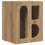 Casa si Gradina - Mobilier - Comode si corpuri - Noptiere - Noptiera Stejar Artizanal 40 x 35 x 50 cm Lemn compozit - Infinity.ro