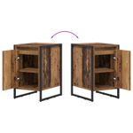 Casa si Gradina - Mobilier - Comode si corpuri - Noptiere - Noptiera Lemn Vechi 39,5 x 30 x 50 cm Lemn compozit - Infinity.ro