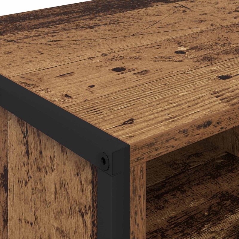 Casa si Gradina - Mobilier - Organizare si depozitare - Organizator incaltaminte - Dulap pentru pantofi Lemn Vechi 60 x 35 x 44 cm Lemn compozit - Infinity.ro