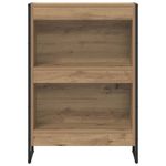 Casa si Gradina - Mobilier - Biblioteci si rafturi - Biblioteci - Dulap pentru carti Stejar artizanal 80 x 30 x 155 cm - Infinity.ro