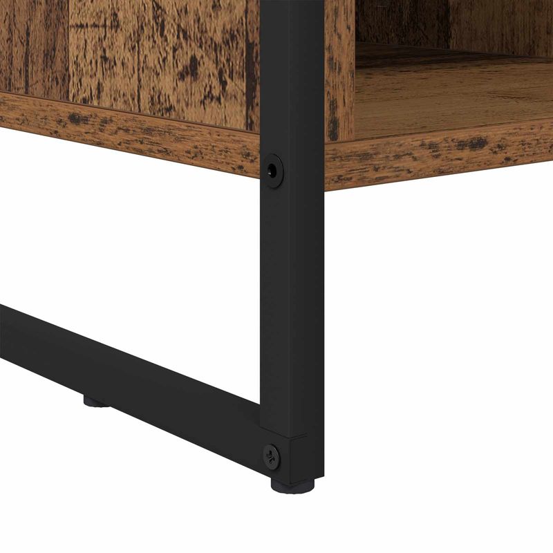 Casa si Gradina - Mobilier - Organizare si depozitare - Organizator incaltaminte - Dulap pentru pantofi Lemn Vechi 60 x 35 x 44 cm Lemn compozit - Infinity.ro