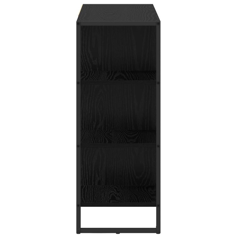 Casa si Gradina - Mobilier - Comode si corpuri - Comode - Dulap lateral Stejar Negru 96.5 x 30 x 75 cm Lemn compozit - Infinity.ro