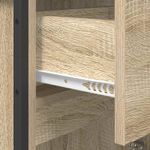 Casa si Gradina - Mobilier - Mobilier baie - Corpuri baie - Dulap de Baie cu sertar Sonoma 40 x 30 x 180 cm Lemn compozit - Infinity.ro