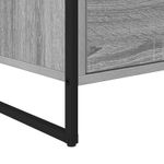 Casa si Gradina - Mobilier - Comode si corpuri - Comode - Dulap lateral Gri Sonoma 79 x 36 x 75 cm Lemn compozit - Infinity.ro