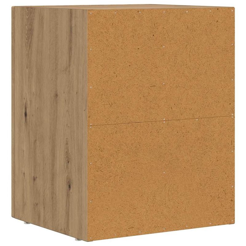 Casa si Gradina - Mobilier - Comode si corpuri - Noptiere - Noptiera Stejar Artizanal 40 x 35 x 50 cm Lemn compozit - Infinity.ro