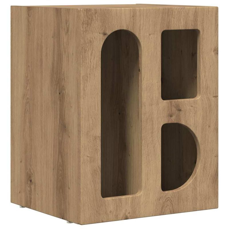 Casa si Gradina - Mobilier - Comode si corpuri - Noptiere - Noptiera 2 pcs Stejar Artizanal 40 x 35 x 50 cm Lemn compozit - Infinity.ro