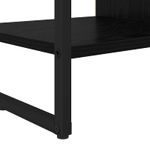 Casa si Gradina - Mobilier - Comode si corpuri - Comode - Dulap lateral Stejar Negru 96.5 x 30 x 75 cm Lemn compozit - Infinity.ro